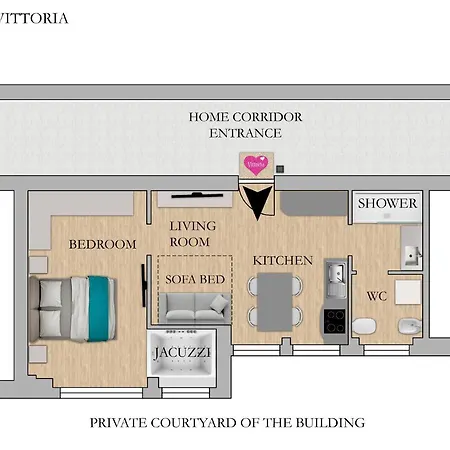 Vittoria Suite_comfort Centro Storico